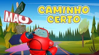 Mês da Bíblia Superbook Brasil  |  Devocional para crianças com o Gizmo: Caminho Certo