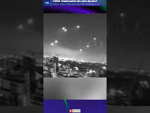 Langit Israel Beureum ku Rudal