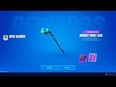 *NEW* How to Get Minty Pickaxe Codes FORTNITE!...