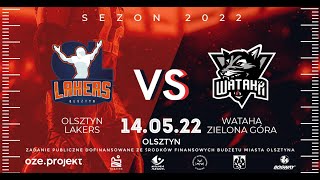 Transmisja na żywo - AZS UWM Olsztyn Lakers - Wataha Zielona Góra