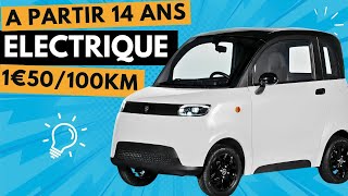 Petite taille, gros caractère: la sans-permis électrique qui fonce(Simplici S1)