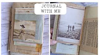 Journal with me, fixing my damaged journal