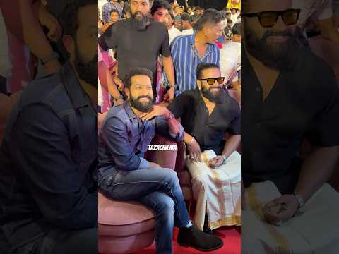 #jrntr & #rishabshetty Friendship ❤️ ￼