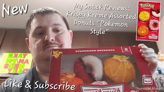 My Snack Reviews: Krispy Kreme Assorted Donuts " Pokemon Style "