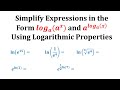 Understanding Logarithmic and Exponential Expressions