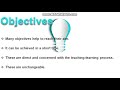 Goals, Objectives, and Research Concepts