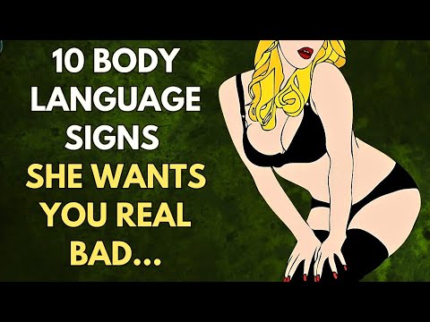 Ten Woman BODY Language Signs She Likes you