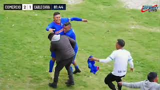 Partidazo Comercio vrs. cable Chiva (Final) Copa de Independencia 2025