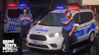 BANKA ARACINI SOYDULAR !! - POLİS MODU ASAYİŞ - GTA 5 LSPDFR