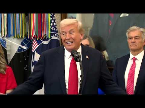 YouTube video thumbnail: On Sending Tomahawks to Ukraine, Trump Says ‘we Need Them too'