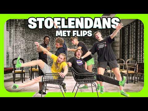 STOELENDANS MET FLIPS! *hilarisch*