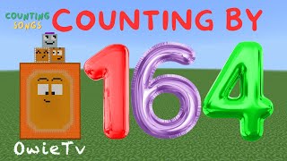 Counting by 164 Song | Minecraft Numberblocks Counting Songs | Math and Number Songs for Kids