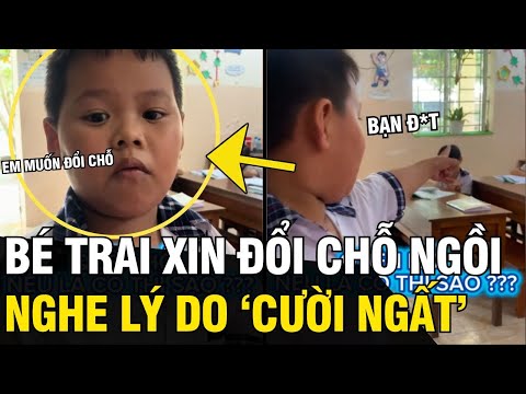 Học sinh lên xin ĐỔI CHỖ NGỒI, nghe LÝ DO ai cũng CƯỜI NGẤT nhưng đầy THƯƠNG CẢM | Tin Ngắn 3 Phút