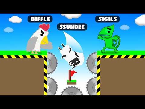 TROLLING My FRIENDS in Ultimate Chicken Horse
