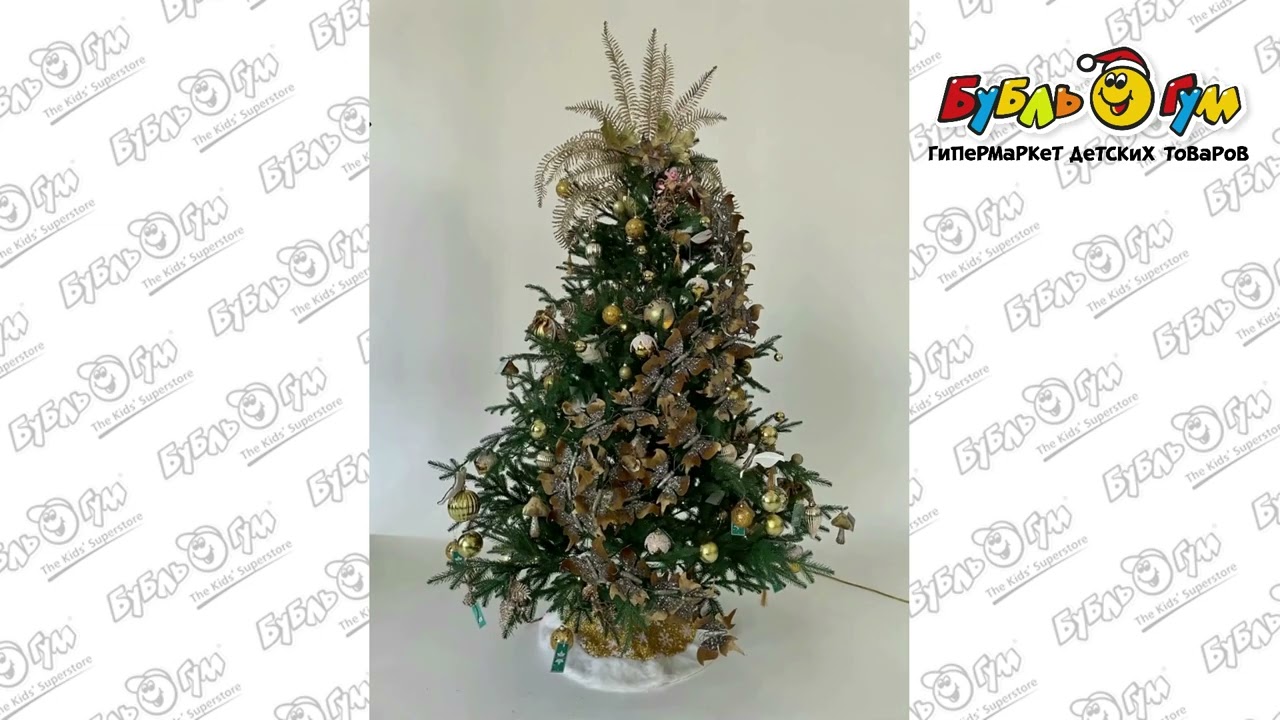 Ель искусственная Хвоя литая 180см - видео