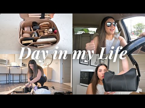 prepping for a road trip! car wash and restock, packing, what's in my new bag