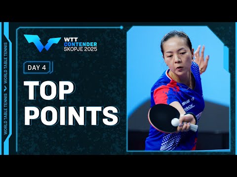 Top Points of Day 4 | #WTTSkopje 2025