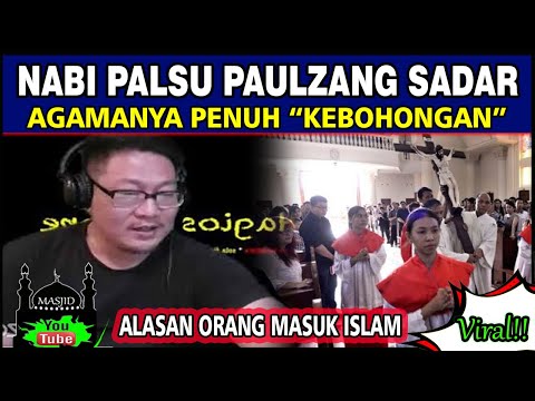 PAULZANG RIBUT dgn Kristen TRITUNGGAL dan AKHIRNYA SADAR