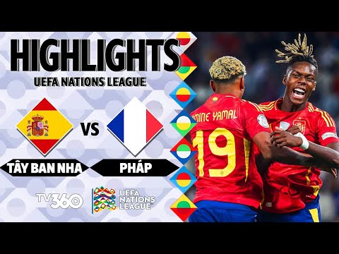 BẮN PHÁ NHƯ VŨ BÃO, BÒ TÓT VẪN PHẢI RUN SỢ VÌ CHERKI | HIGHLIGHTS TÂY BAN NHA VS PHÁP NATIONS LEAGUE