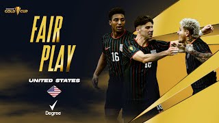 2025 Gold Cup Fair Play Award | United States | Presented by Degree