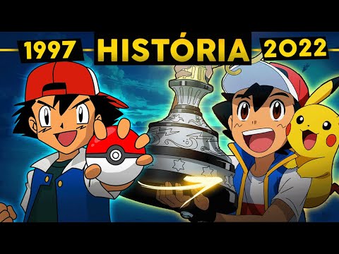 História COMPLETA || Pokémon (Clássico até Jornadas, de Kanto até Galar)