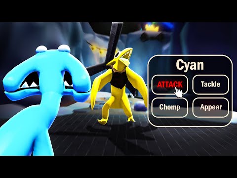 Cyan VS Yellow in Rainbow Friends Chapter 2...