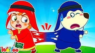 متماسكون معًا! 💥 تعلم العمل الجماعي مع Wolfoo و Zino @wolfooinarabic