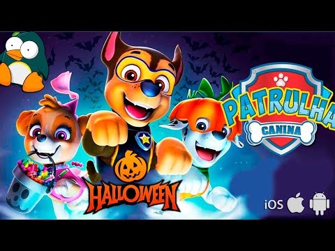 PAW Patrol Patrulha Canina Ao Resgate em Português 🎃 Halloweeen 👻 Jogo Patrulha Pata Android/iOS