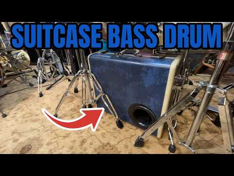 A SUITCASE for a BASS DRUM?