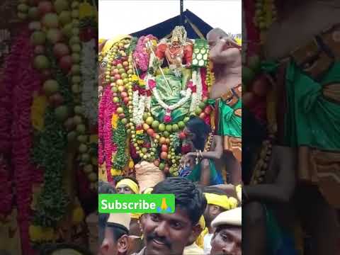 ##ஆடி கடைசி வெள்ளி இருக்கன் குடி மாரியம்மன் தேர் ஊர்வலம் ?????????❤❤