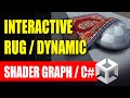 Alfombra interactiva  Tutorial  deformaci?n de v?rtices  Unity Shader Graph