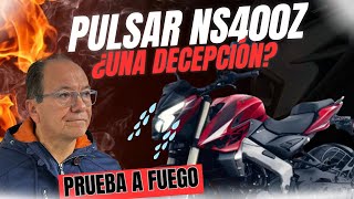 Prueba PULSAR NS400Z 💥 ¿Por qué PARECE UNA 200?  No NOS GUSTÓ... Lo BUENO y MALO.😲 | PubliMotos