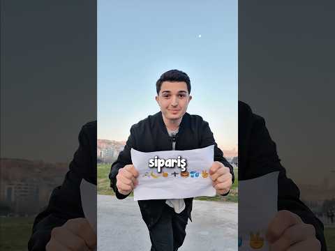 Sadece Emojilerle Islak Hamburger Sipariş Verdim