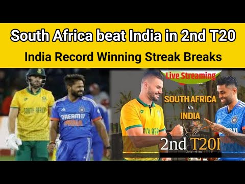 South Africa beat india by 3 wicket l India winning streak record break l