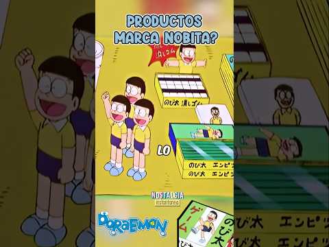 Productos Nobita? 📦 #doraemon 😂