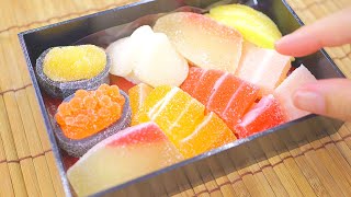 【ASMR】グミ職人が握ったお寿司🍣　Sushi Gummy Easting Sounds No Talking【咀嚼音】
