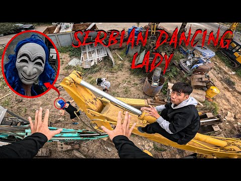 SERBIAN DANCING LADY REAL LIFE ESCAPE 56.0 | Horror Parkour Pov Short | Bubbles 3Run