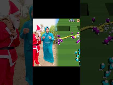 ام كشري ضحكت على بابا نويل 🎅 😂