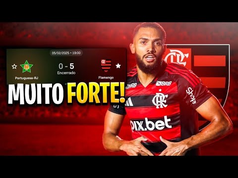 Flamengo mostra força com show de Arrascaeta e os reservas