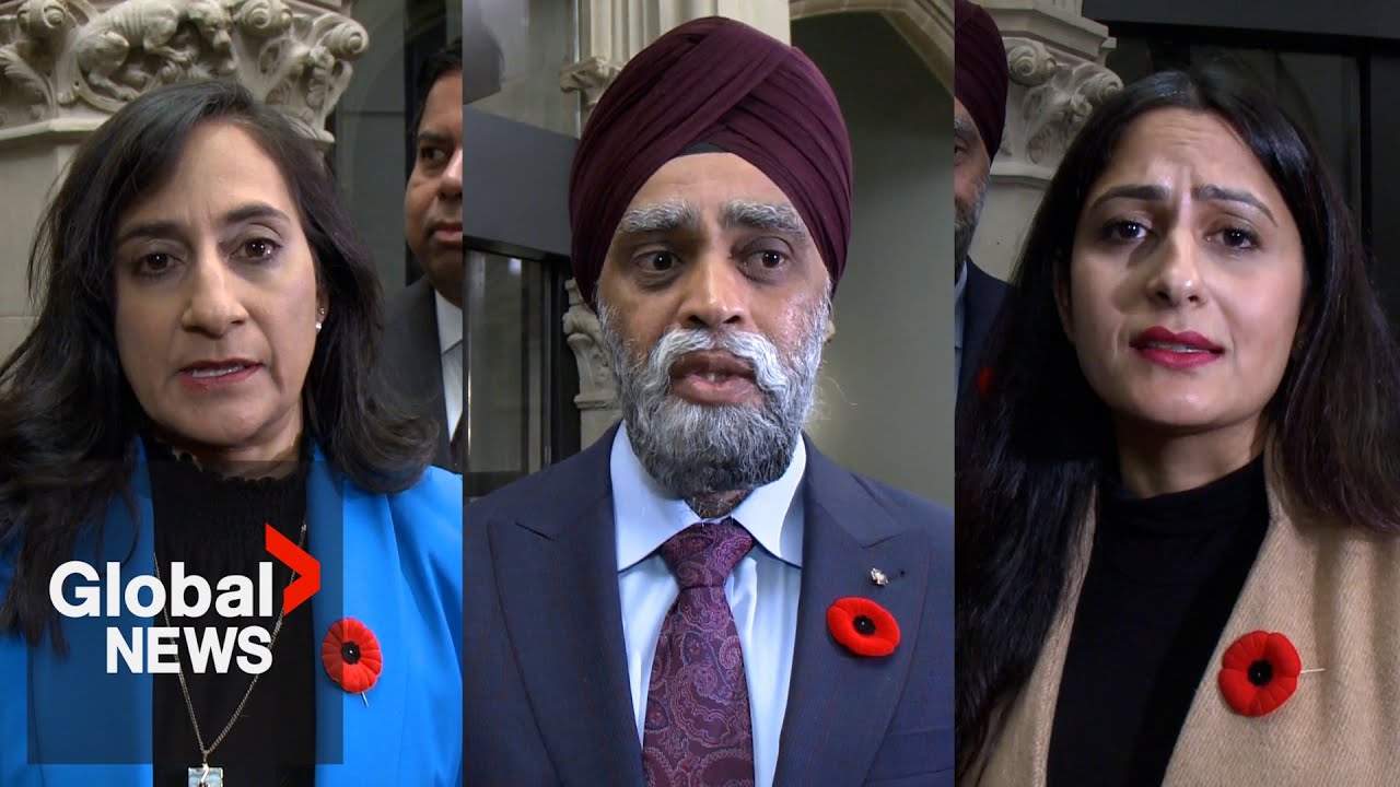 Canadian ministers address violent protests at Hindu temple in Brampton