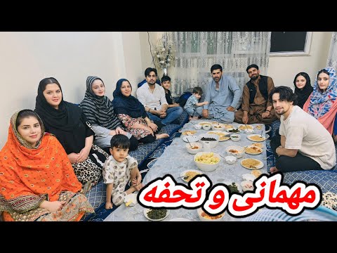 آمدن مادر وفا جان و تقدیم تحفه شکیب جان