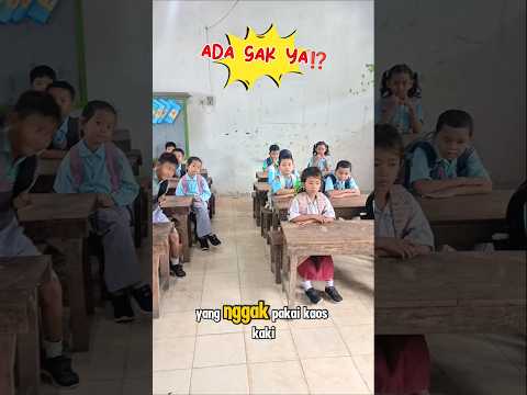 GAK PAKAI KAOS KAKI 😱 #shorts #shortsviral #school #trending #trendingshorts