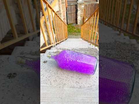 💥Crushing Breaking Glass Bottles  ⚠️  #asmr #asmr