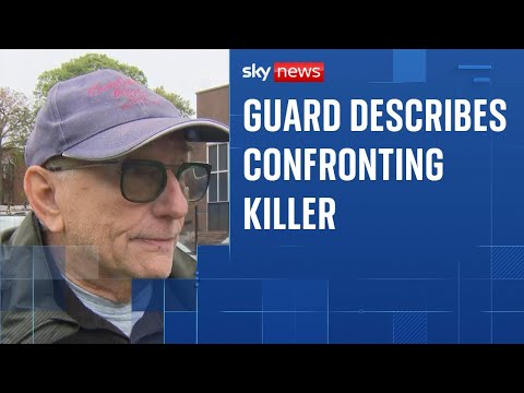 YouTube video thumbnail: Security Guard Reveals new Details of Manchester Synagogue Attack