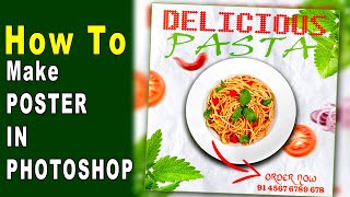 Mastering Photoshop Food Poster Design in MINUTES