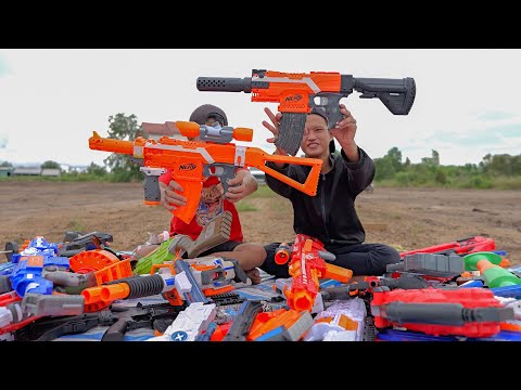 NERF WAR GUN COLLECTION BỘ SƯU TẬP SÚNG 9