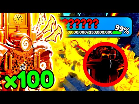 Поставил 100 Ультимейтов и СЛУЧИЛОСЬ ЭТО... в Toilet Tower Defense
