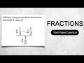 Fraction Operations and Mixed Numbers