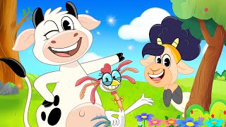 Sal de Ahí Chivita 🎵 La Vaca Lola | Canciones Infantiles de Animales
