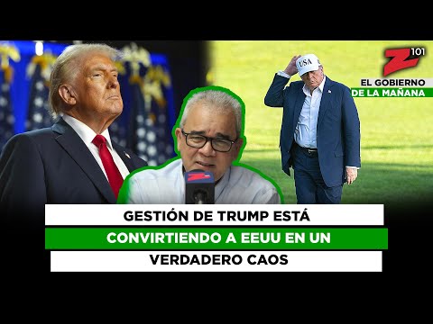Gestión de Trump está convirtiendo a EEUU en un verdadero caos